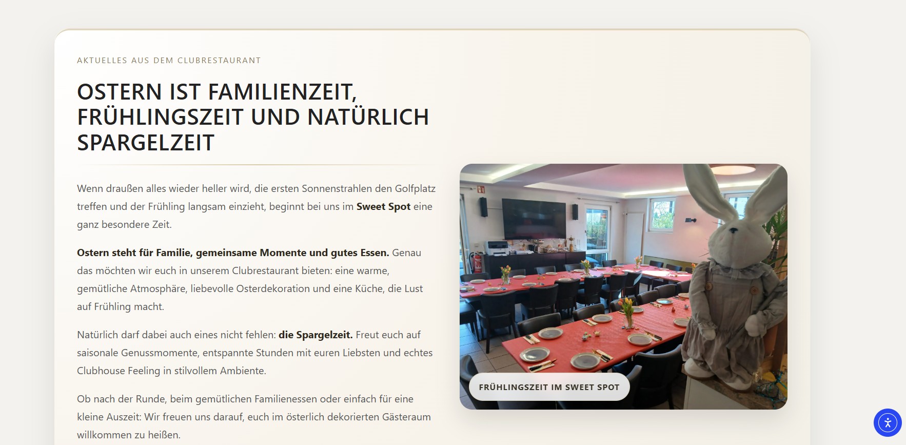 SweetSpot Portfolio Referenz Ambiente