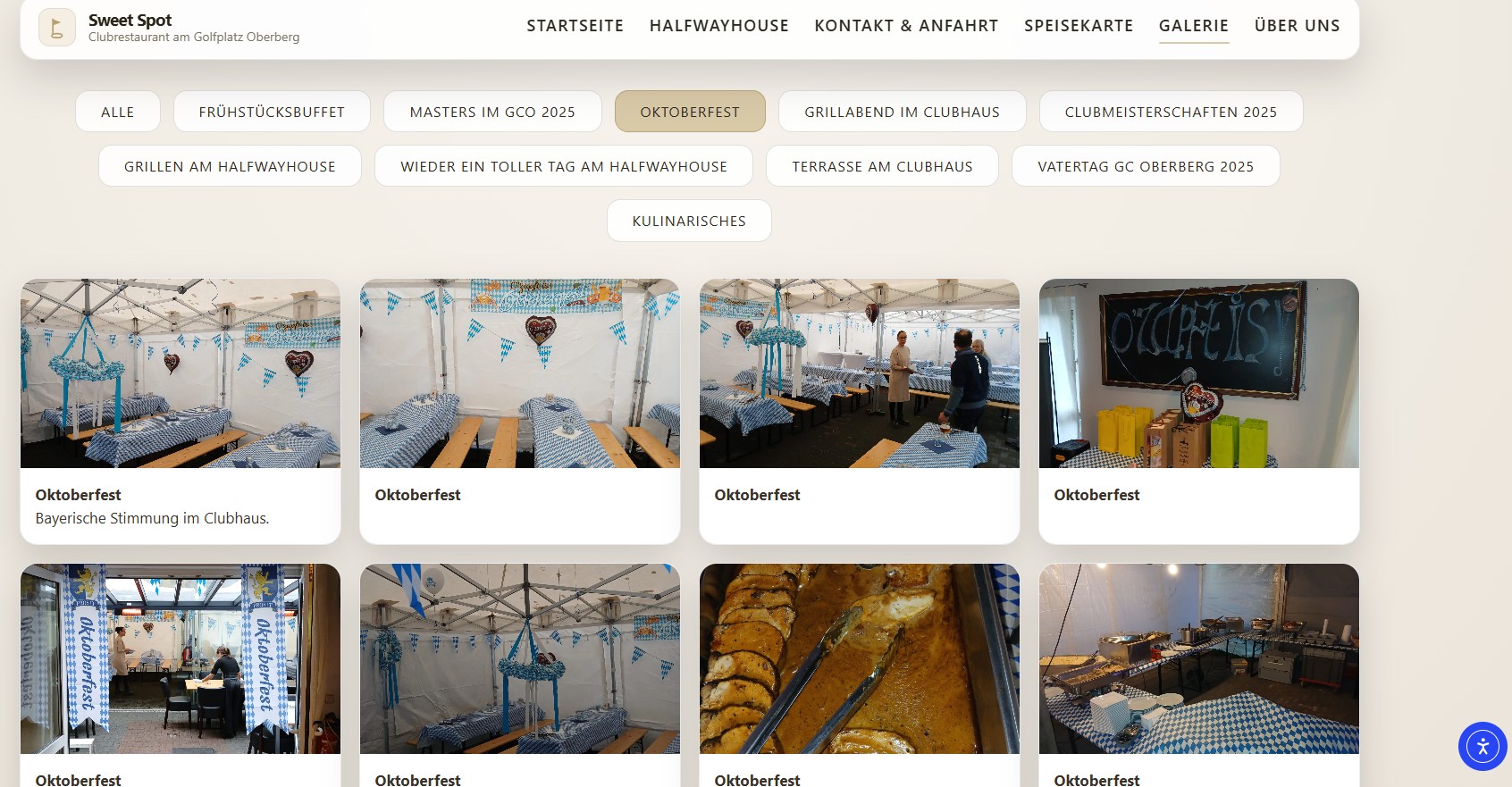 SweetSpot Portfolio Referenz Look and Feel